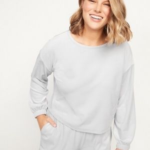 Old Navy Velvet Pajama Top
